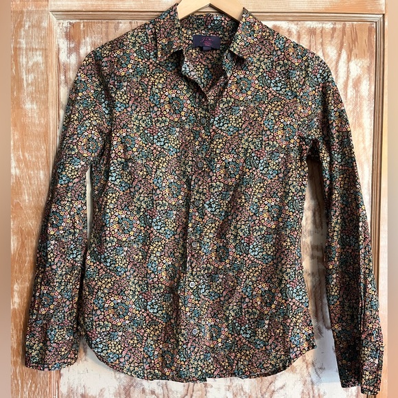 J. Crew Perfect shirt in Liberty® Little Marquess print - 2 - Picture 2 of 4